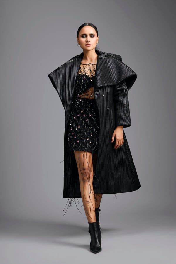 Crystal Fringe Co-ord Set — Deepika Arora