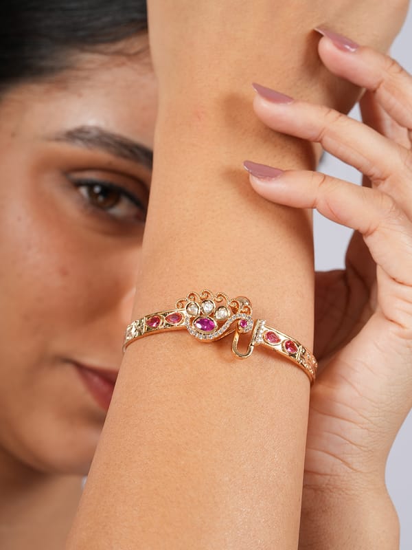 Ornate Ruby Bracelet — Cao Jewellery