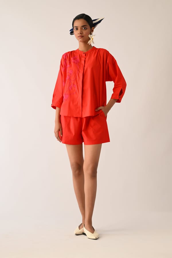 Crimson Shorts — Ofrida