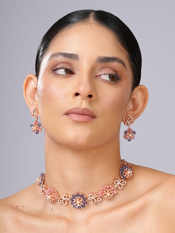 Blush Noir Necklace — Cao Jewellery