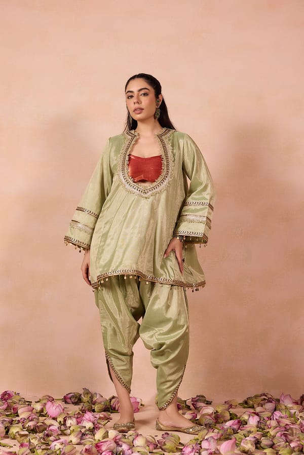 Sage Rani Dhoti Set — SIYONA