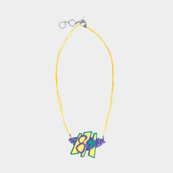 Strate Pendant Hashtag — FOREST OF CHINTZ