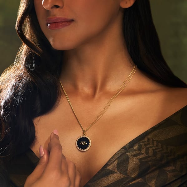 Chevron Petite Pendant — Aulerth