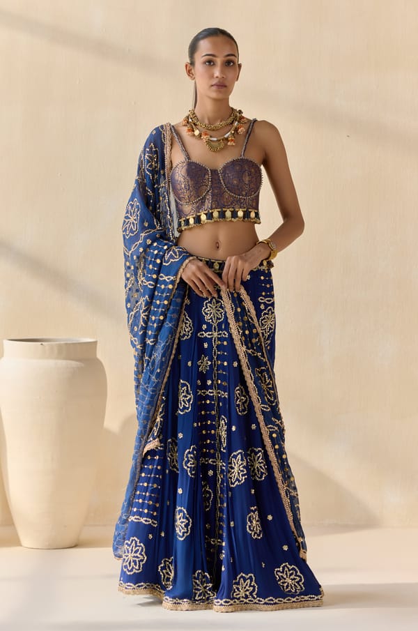 Neelambara Lehenga Set — 5 Elements