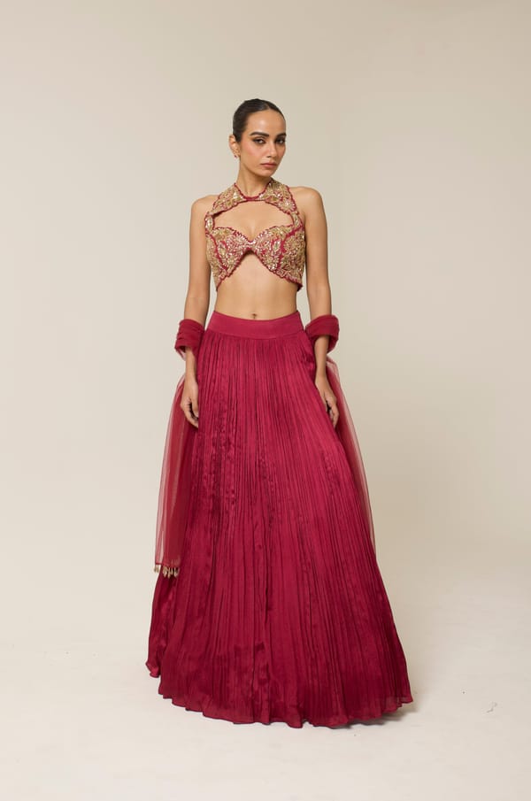 Primrose Lehenga Set — LIBAS CAFE