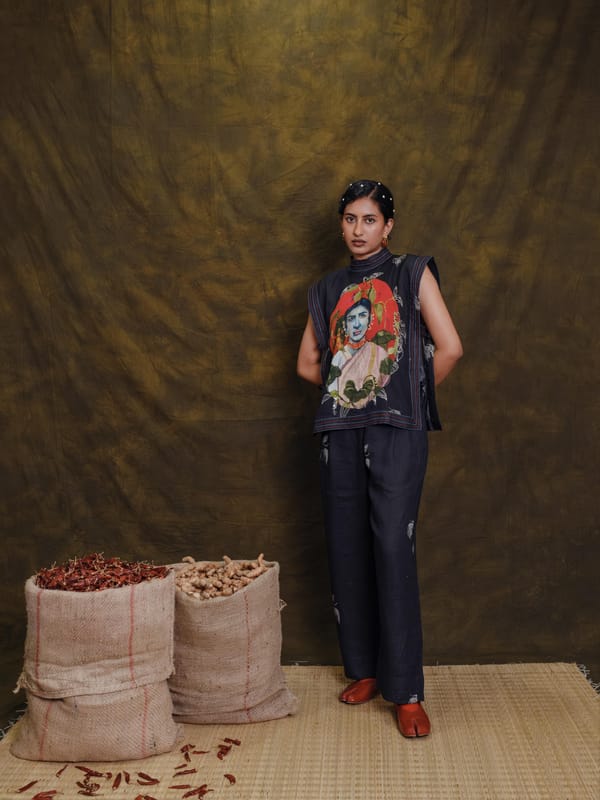 Mulaku Bib Top — House of Urmi