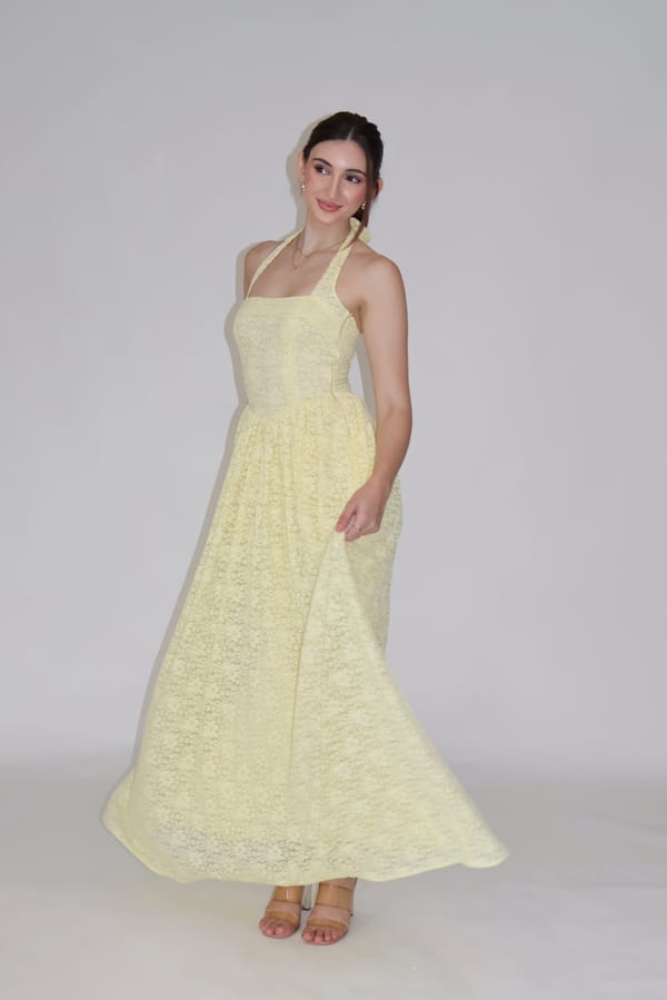 Peony Dress - (Butter) — Select Staples