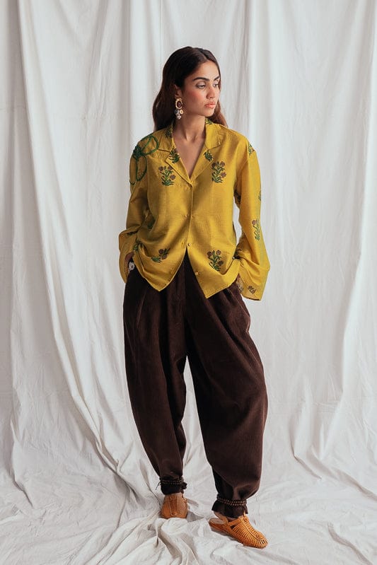 Nimbu Silk Shirt — JODI