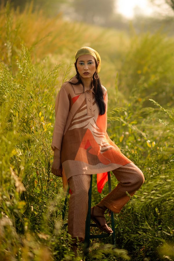 Prism Fern Brown & Orange Coord — CLOS