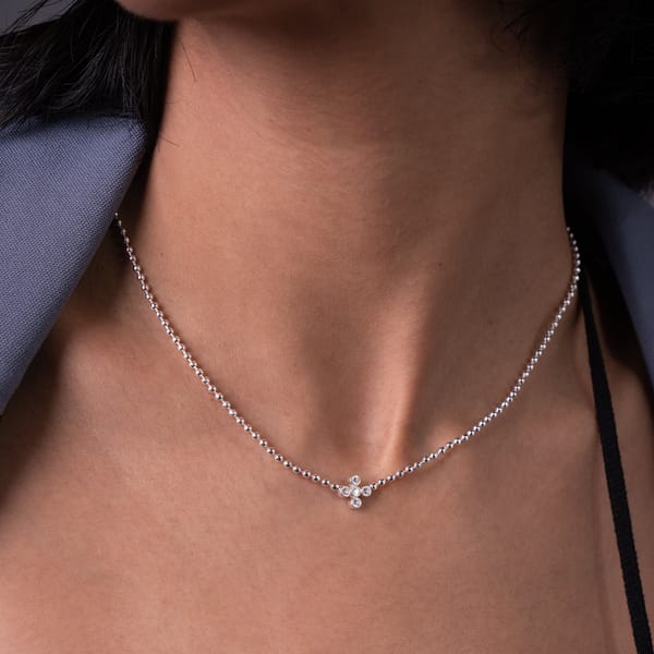 Sirius Star Necklace Silver — Equiivalence