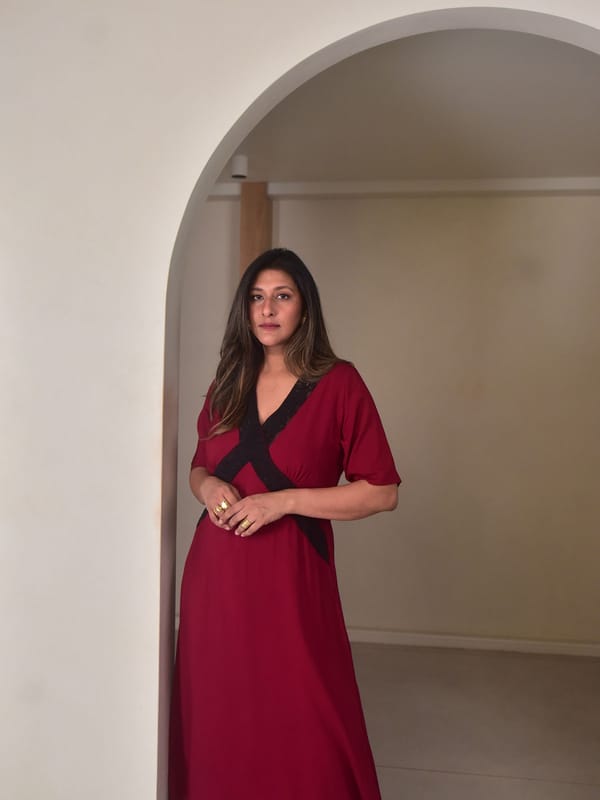 Ami Long Dress — Why So Blue