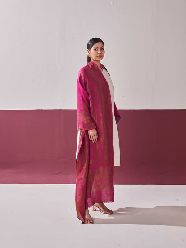 Wool RV Zari Pink — Shaza