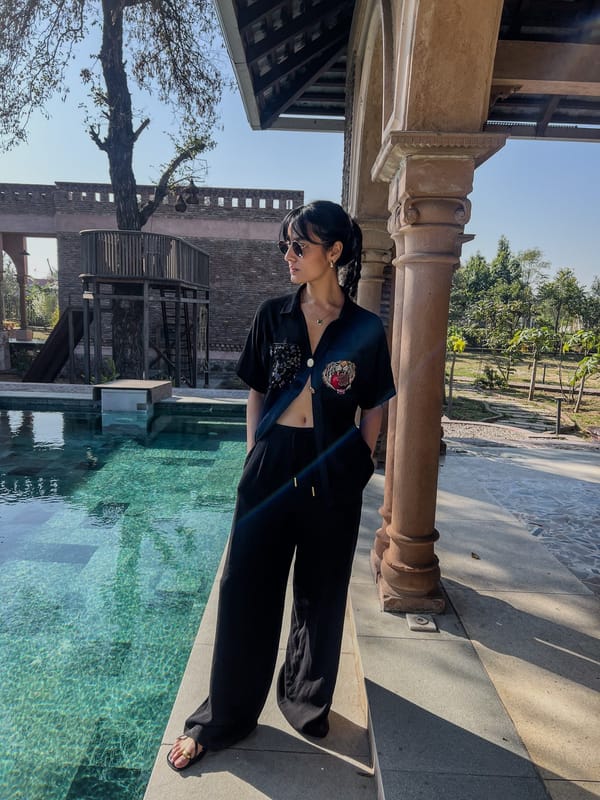 Black Lounge Trousers — IZSI