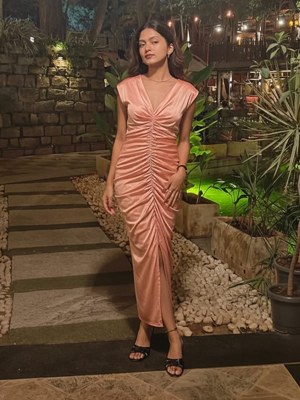 Miami Ruched Dress — HOUSE OF FETT