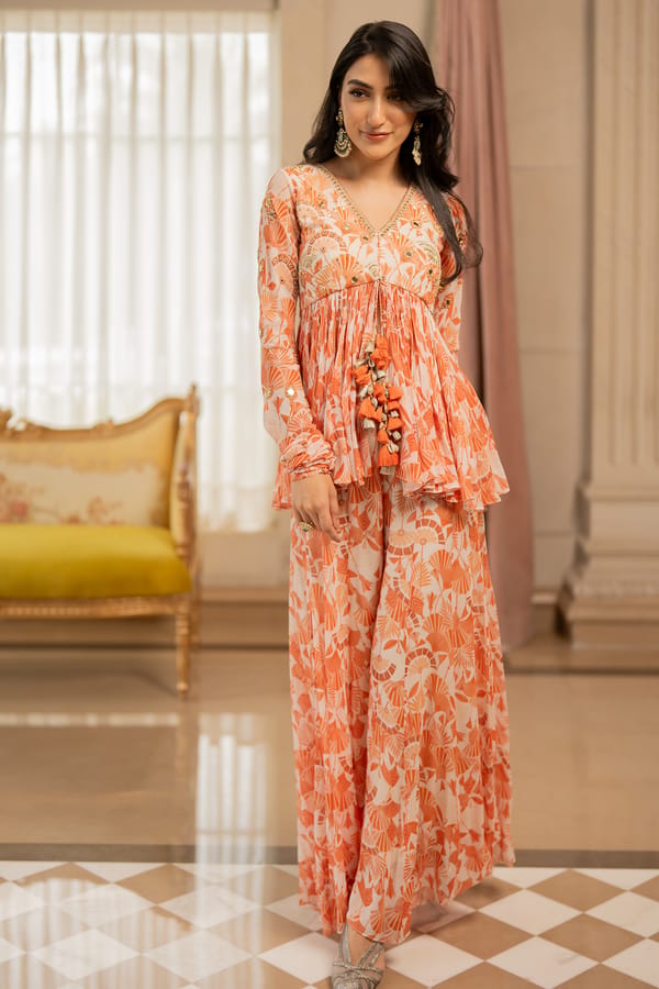 Rinza Peplum Set — Paulmi and Harsh