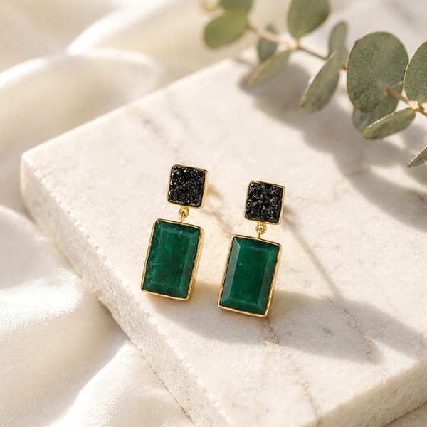 Empress Jade Earring — Aura Fine Jewellery