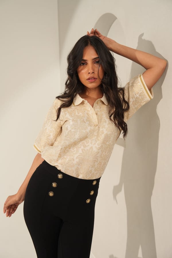 Brocade Tapestry Design T-Shirt — Cloth Haus