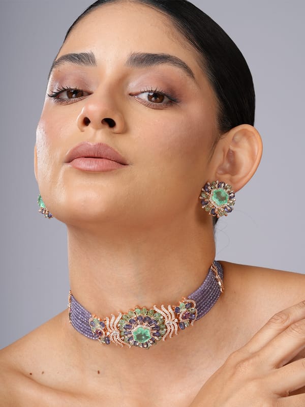 Verd Crown Necklace — Cao Jewellery