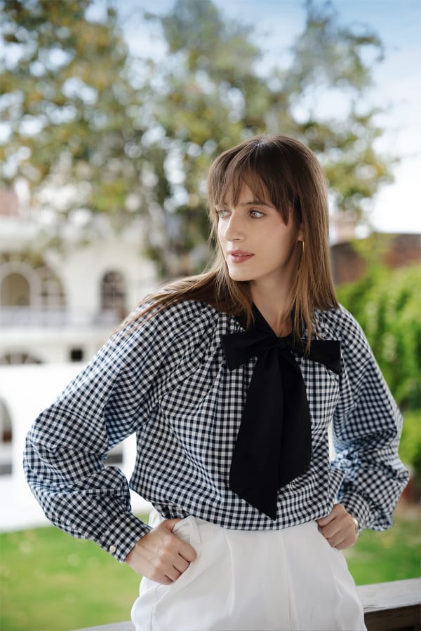 Clara Bow Tie Top — Dialogue
