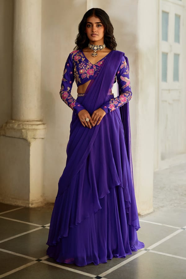 Lithi Saree Set — Paulmi and Harsh