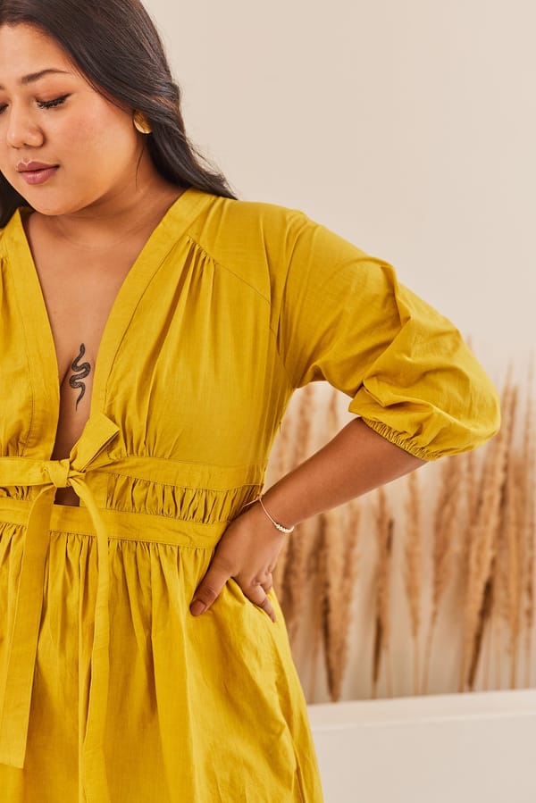 Mia Short Dress — Sage by Mala