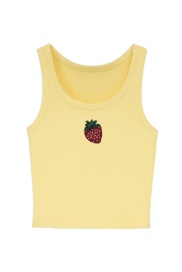 Tank Top Strawberry — Past Modern