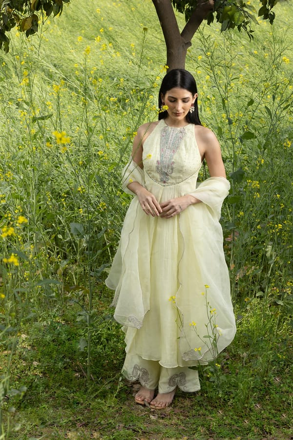 Ziyaara Anarkali set — AMRTA BY GUNEET KONDAL