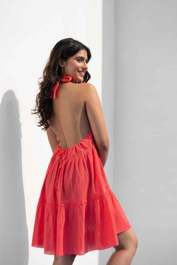 Alexandra Babydoll Dress — Beach Bum