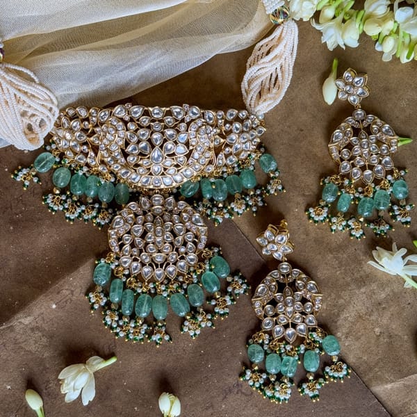 Gulzar Polki Choker — Kesya