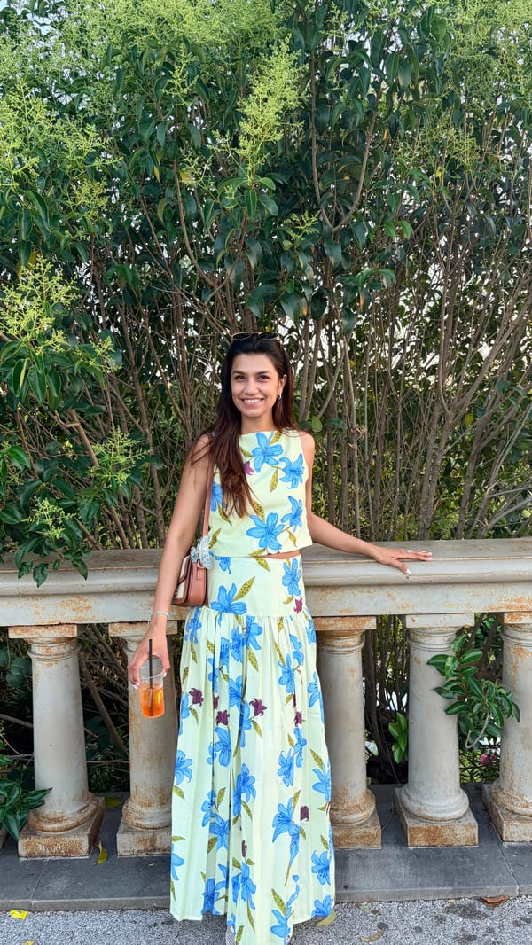 Yellow Meadow Co-ord — OSE STUDIO