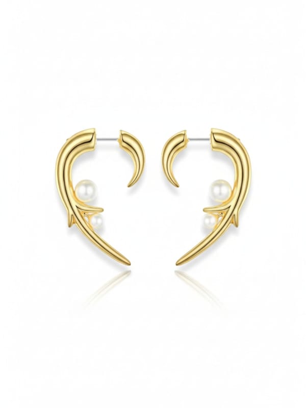 Spike Flower Earrings — Cao Jewellery
