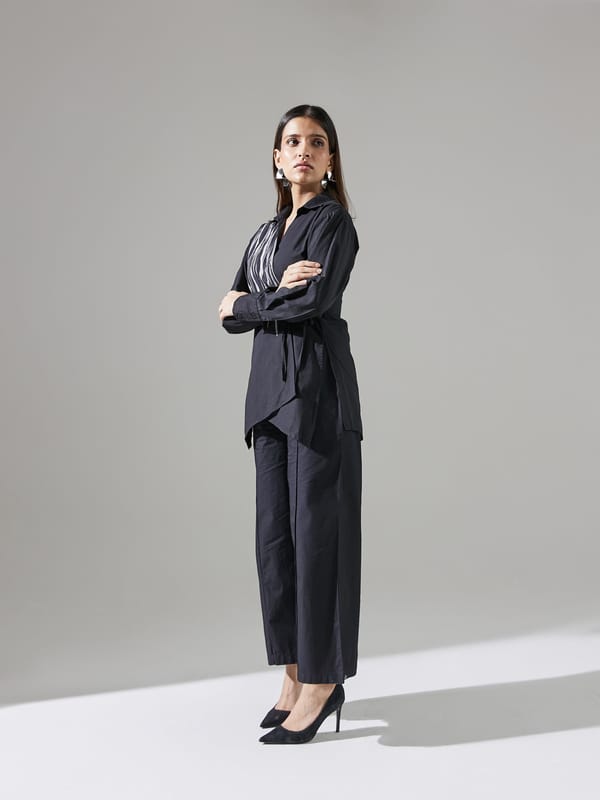 Blaire Wrap Shirt — DORABI