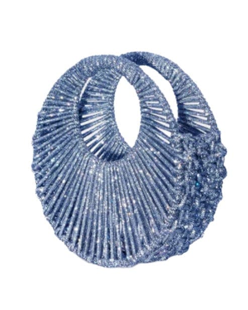 Sara Mini Circle Blue — Forever Noor