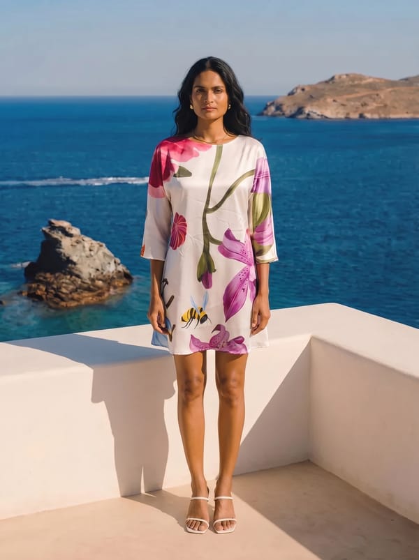 Bloom Reverie short Dress — IERA