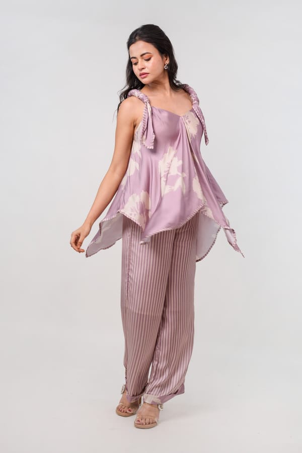 Lilac Bloom Co-Ord Set — 9899