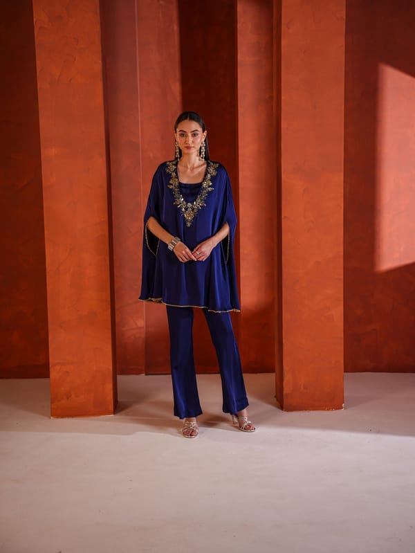 Inej Cape Pant Set — Sakshi G Chawla