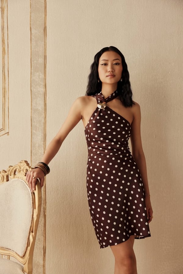 Pont Neuf Mini Dress — Sage by Mala