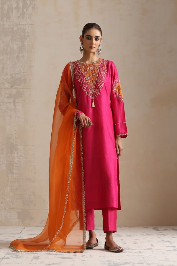 Rani Tara Kurta Set — Shikha Mehta