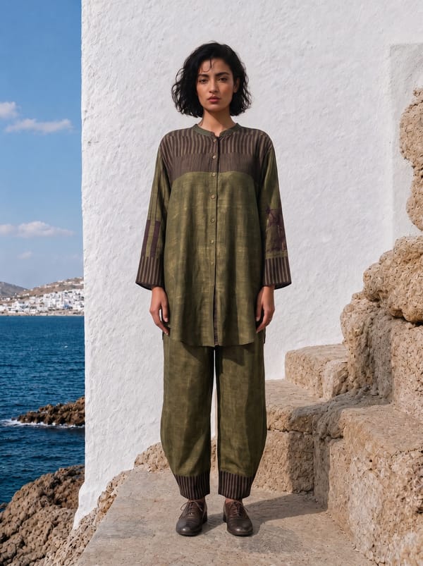 Olive Terra Set — Basil Leaf