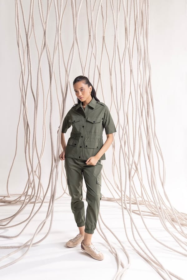 Lola Safari Co-ord Set — Shivya K