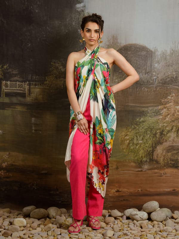 Golden Tide Sarong — Contemponari