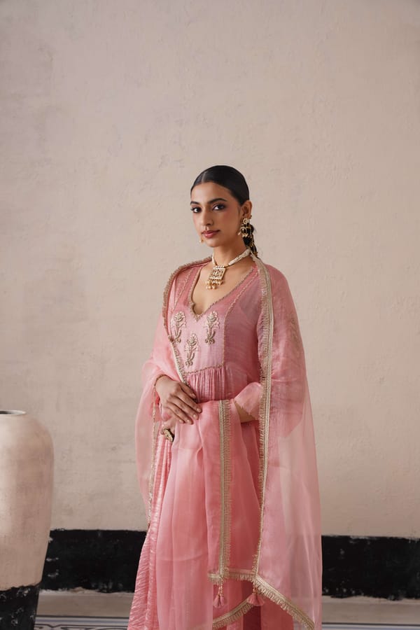 Gathers Kurta Set — SHREYASH JAIN