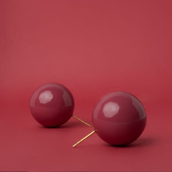 Bubble Studs Pink — Equiivalence