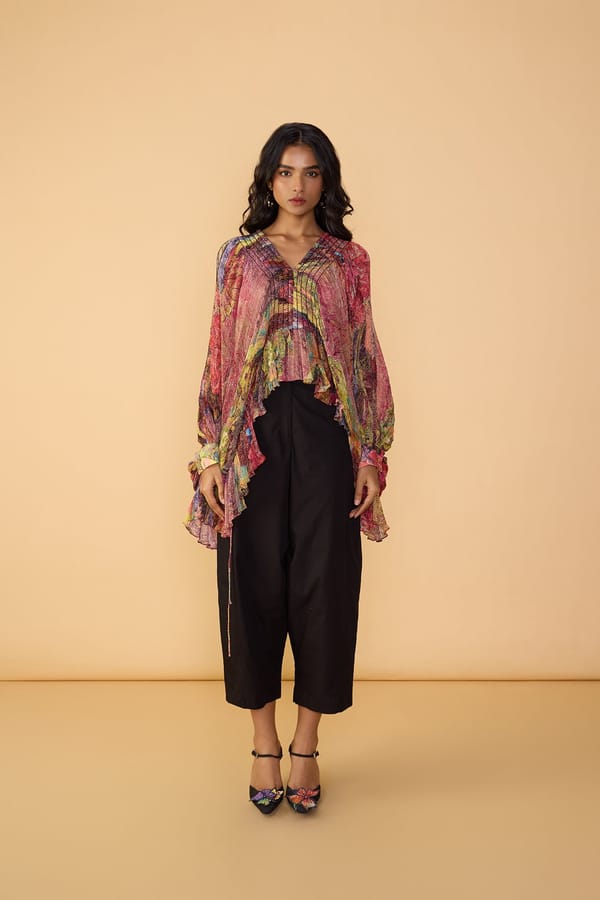 Heather Blouse & Loly Trousers — Saaksha and Kinni
