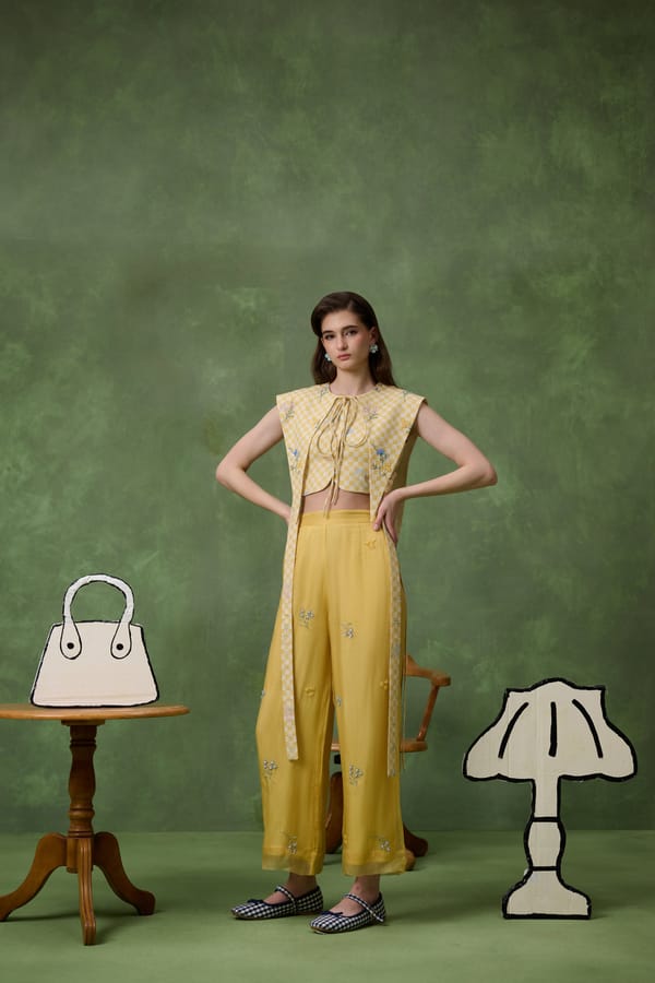 Bloom Bib Yellow — EKAM HOUSE