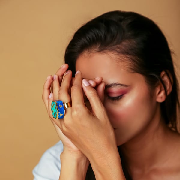 Royal Arabesque Ring — Aditi Bhatt