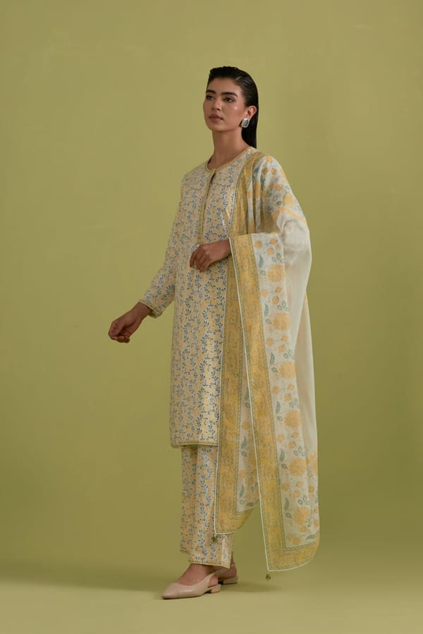 Yellow & Green Dupattas — Upavita