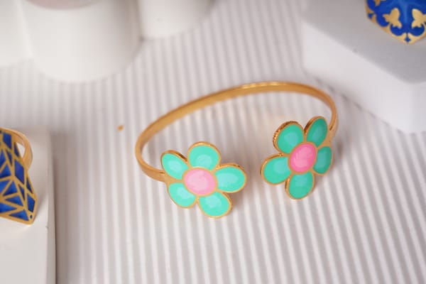 Flower Power Cuff — Aditi Bhatt