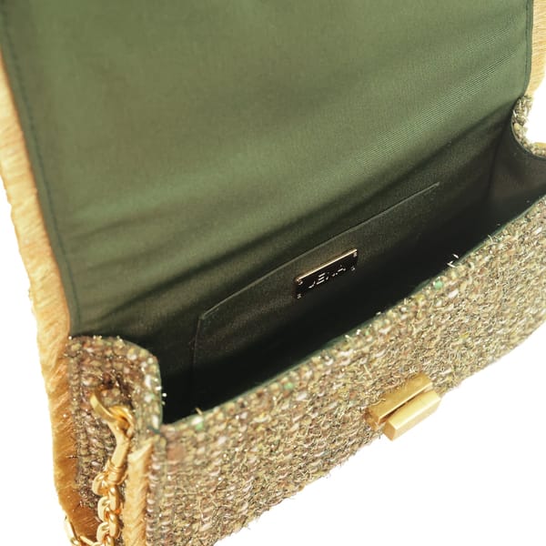 Jena Boucle Clutch Bag — Jena Luxury