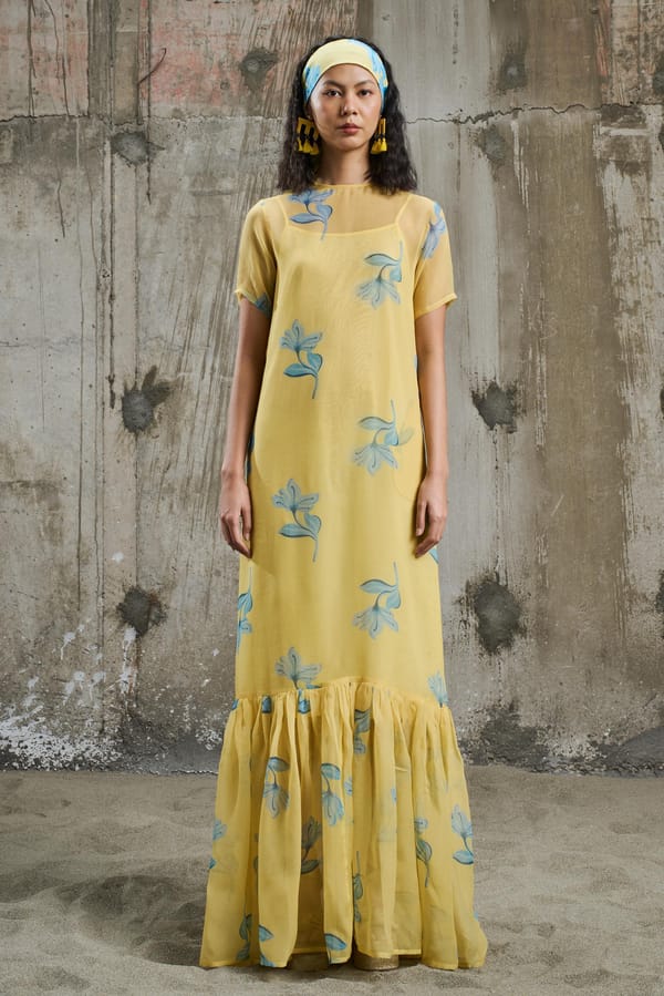 Sunlit Bloom Maxi Dress — Pocketful Of Cherrie